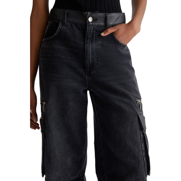 LIU JO FLARED CARGO DENIM ΠΑΝΤΕΛΟΝΙ ΓΥΝΑΙΚΕΙΟ UF4102D4854-87405