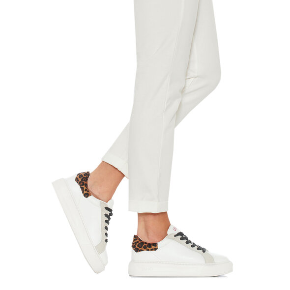 LIU JO 'KYLIE' ΔΕΡΜΑΤΙΝΑ SNEAKERS ΓΥΝΑΙΚΕΙΑ BF1101PX163-01111