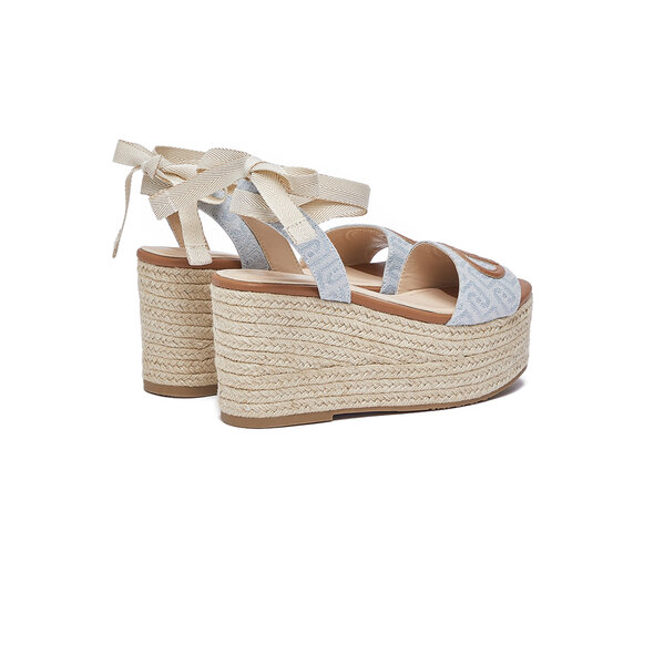 LIU JO MONOGRAM DENIM ΠΛΑΤΦΟΡΜΕΣ ΓΥΝΑΙΚΕΙΕΣ SA6085TX523-S1106