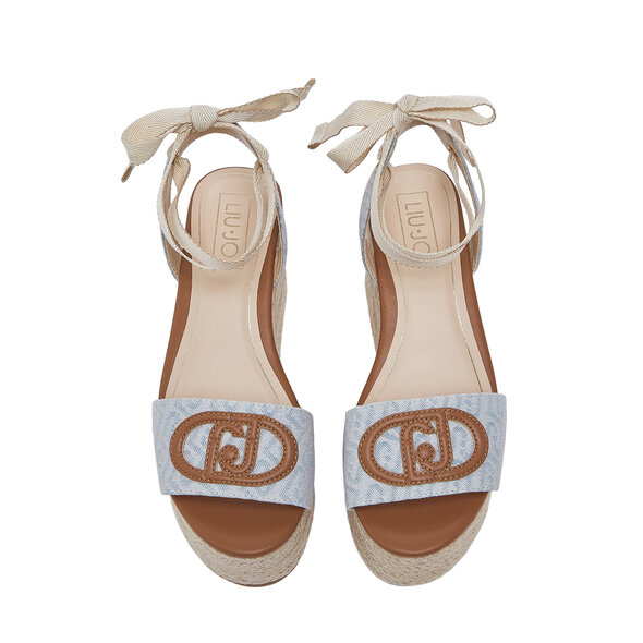 LIU JO MONOGRAM DENIM ΠΛΑΤΦΟΡΜΕΣ ΓΥΝΑΙΚΕΙΕΣ SA6085TX523-S1106