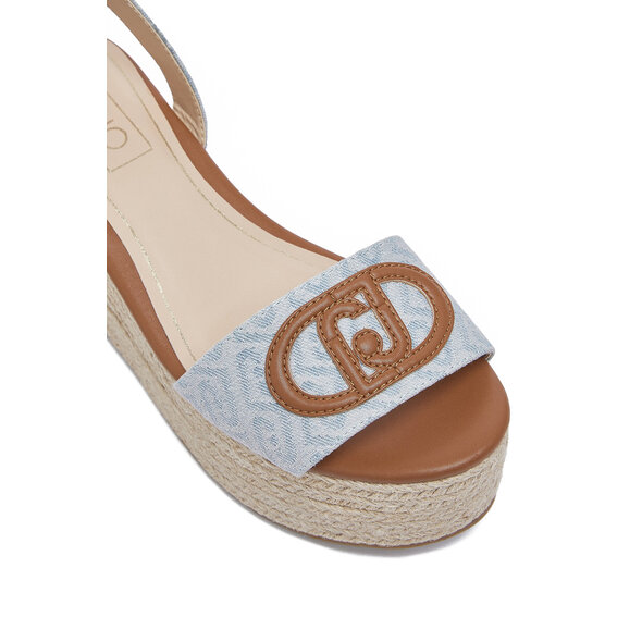 LIU JO MONOGRAM DENIM ΠΛΑΤΦΟΡΜΕΣ ΓΥΝΑΙΚΕΙΕΣ SA6085TX523-S1106