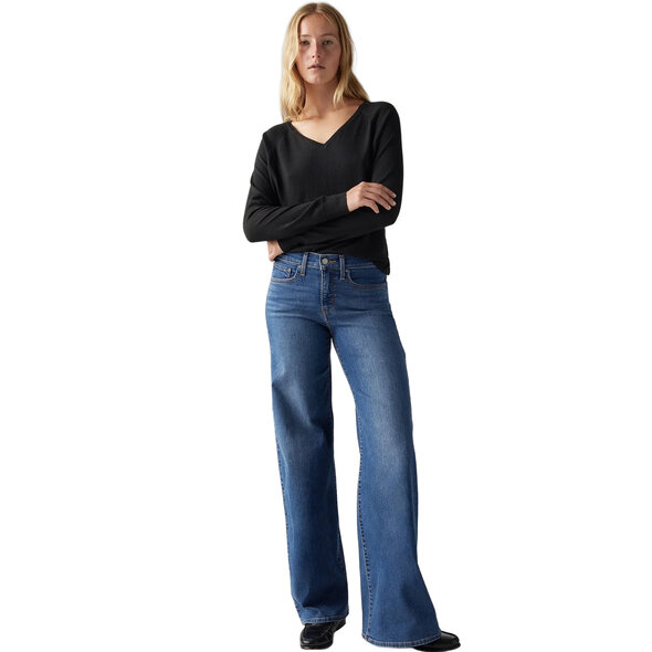 LEVIS 318 SHAPING WIDE LEG DENIM ΠΑΝΤΕΛΟΝΙ ΓΥΝΑΙΚΕΙΟ 001PZ-0001