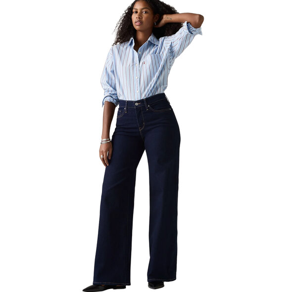 LEVIS 318 SHAPING WIDE LEG DENIM ΠΑΝΤΕΛΟΝΙ ΓΥΝΑΙΚΕΙΟ 001PZ-0009