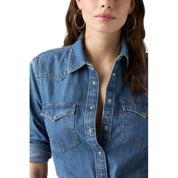 LEVIS HERITAGE WESTERN DENIM ΠΟΥΚΑΜΙΣΟ ΓΥΝΑΙΚΕΙΟ 007WT-0000