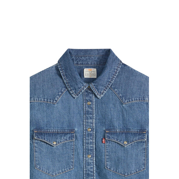 LEVIS HERITAGE WESTERN DENIM ΠΟΥΚΑΜΙΣΟ ΓΥΝΑΙΚΕΙΟ 007WT-0000