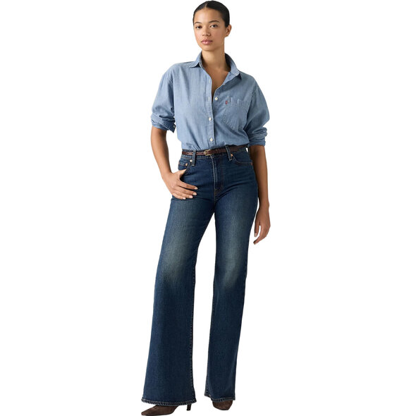 LEVIS RIBCAGE FLARE 32'' DENIM ΠΑΝΤΕΛΟΝΙ ΓΥΝΑΙΚΕΙΟ 0083R-0001