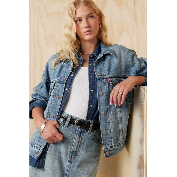 LEVIS 90'S TRUCKER DENIM ΜΠΟΥΦΑΝ ΓΥΝΑΙΚEIO A17430004-0004