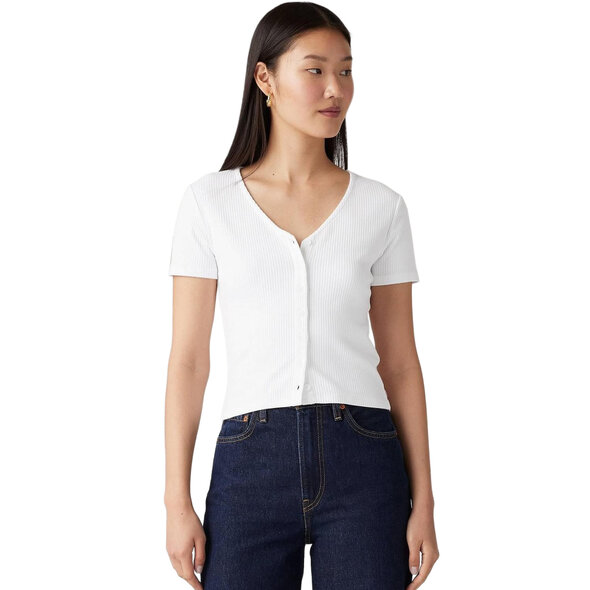 LEVIS 'MUSE' ΜΠΛΟΥΖΑ RIB ΜΕ ΚΟΥΜΠΙΑ ΓΥΝΑΙΚΕΙΑ A8782-0001