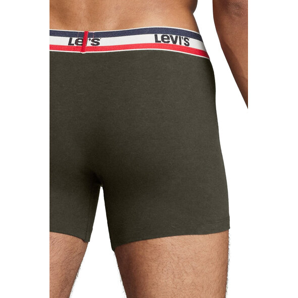 LEVIS LOGO BOXER BRIEF 3-PACK ΕΣΩΡΟΥΧΑ ΑΝΔΡΙΚΑ 10000287-009