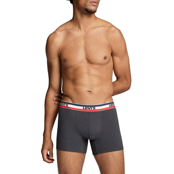 LEVIS LOGO BOXER BRIEF 3-PACK ΕΣΩΡΟΥΧΑ ΑΝΔΡΙΚΑ 10000287-009