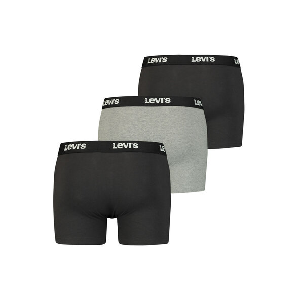 LEVIS 'BACK IN SESSION' BOXER BRIEF 3-PACK ΕΣΩΡΟΥΧΑ ΑΝΔΡΙΚΑ 701219019-GREY COMBO