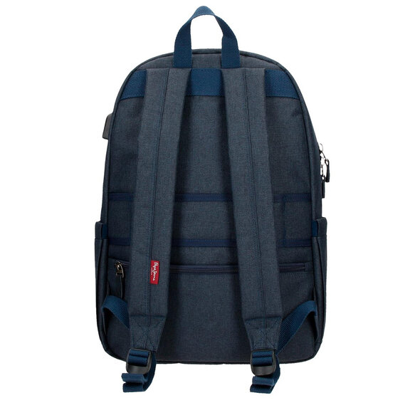 PEPE JEANS 'BRITWAY' ΤΣΑΝΤΑ BACKPACK ΑΝΔΡIKH 7852321-BRITWAY BLUE