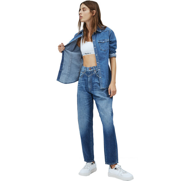 PEPE JEANS 'RACHEL' ΨΗΛΟΜΕΣΟ JEAN ΠΑΝΤΕΛΟΝΙ ΓΥΝΑΙΚEIO PL203739HE4-000