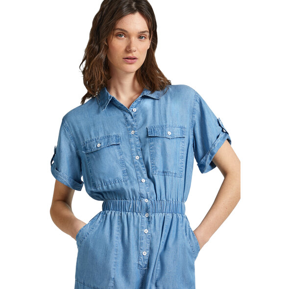 PEPE JEANS 'ELVIRA' TENCEL JUMPSUIT ΓΥΝΑΙΚEIO PL230480-551