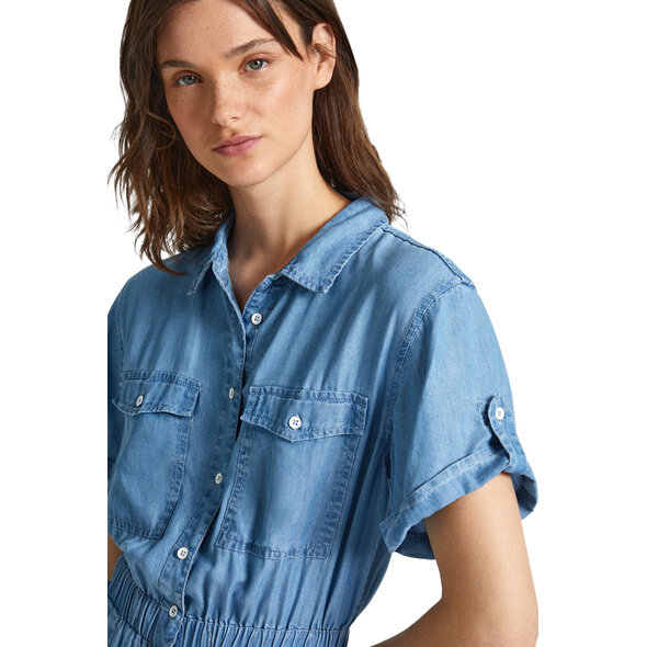 PEPE JEANS 'ELVIRA' TENCEL JUMPSUIT ΓΥΝΑΙΚEIO PL230480-551