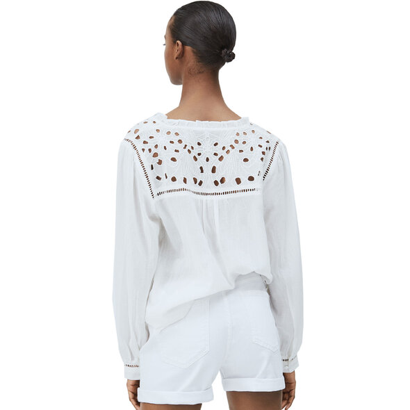 PEPE JEANS 'CARINA' ΠΟΥΚΑΜΙΣΟ ΓΥΝΑΙΚEIO ME FLORAL ΚΕΝΤΗΜΑΤΑ PL303953-808