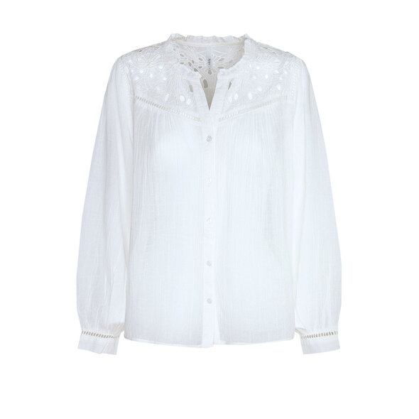 PEPE JEANS 'CARINA' ΠΟΥΚΑΜΙΣΟ ΓΥΝΑΙΚEIO ME FLORAL ΚΕΝΤΗΜΑΤΑ PL303953-808