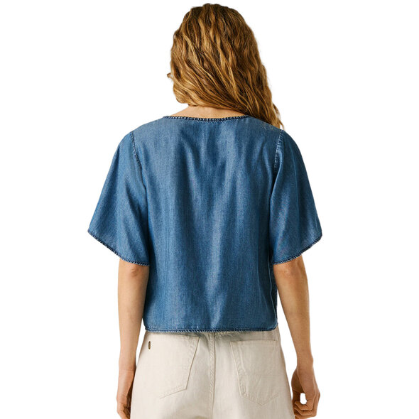PEPE JEANS 'CLEO' TENCEL ΠΟΥΚΑΜΙΣΟ ΓΥΝΑΙΚΕΙΟ PL3051391-551