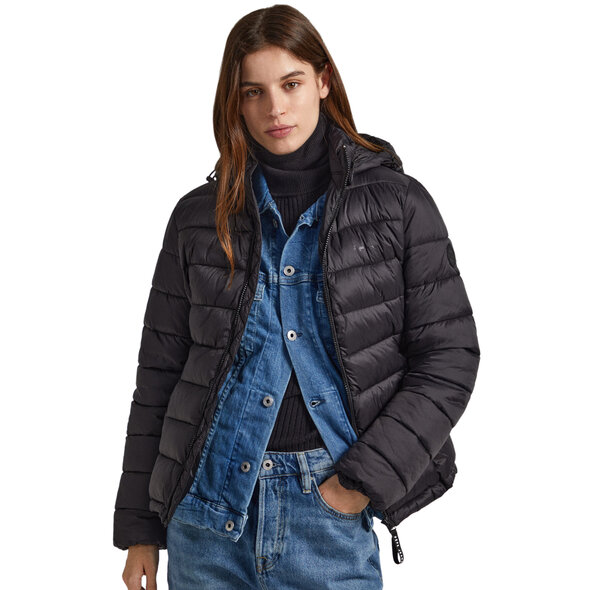 PEPE JEANS 'MADDIE' PUFFER ΜΠΟΥΦΑΝ ΓΥΝΑΙΚEIO PL402253-999