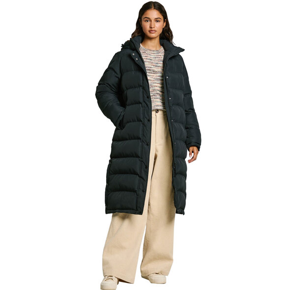 PEPE JEANS 'BIBI LONG' PUFFER ΜΠΟΥΦΑΝ ΓΥΝΑΙΚΕΙΟ PL402437-999