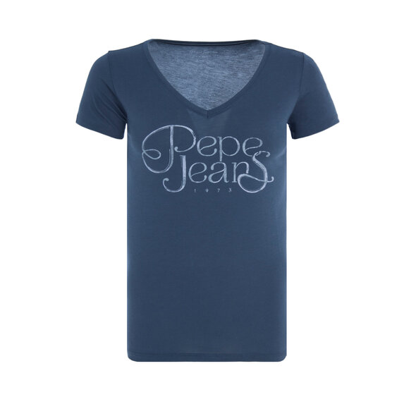 PEPE JEANS 'PEPA'  ΓΥΝΑΙΚΕΙΟ LOGO T-SHIRT PL503738-588