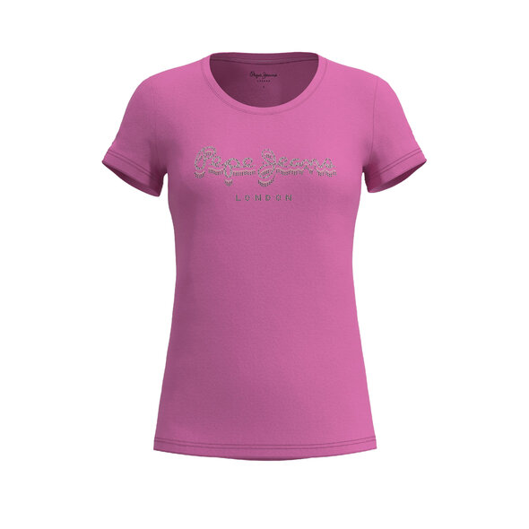 PEPE JEANS 'BEATRICE' STRASS T-SHIRT ΓΥΝΑΙΚEIO PL504434-363