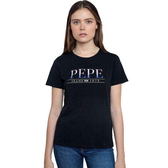PEPE JEANS 'LISA' LOGO ΜΠΛΟΥΖΑ ΓΥΝΑΙΚEIA PL504701-999