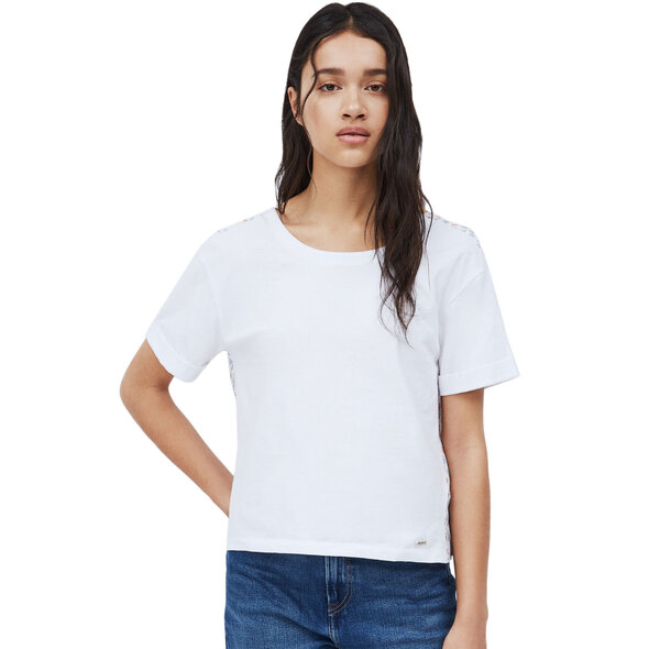 PEPE JEANS 'BELINDA' ΜΠΛΟΥΖΑ ΓΥΝΑΙΚEIA ME ΑΝΟΙΧΤΗ ΠΛΑΤΗ PL504810-0AA