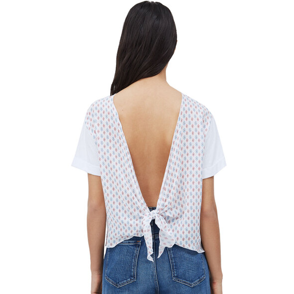 PEPE JEANS 'BELINDA' ΜΠΛΟΥΖΑ ΓΥΝΑΙΚEIA ME ΑΝΟΙΧΤΗ ΠΛΑΤΗ PL504810-0AA
