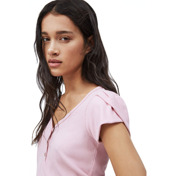 PEPE JEANS 'DORIS' RIBBED T-SHIRT ΓΥΝΑΙΚEIO PL504851-325