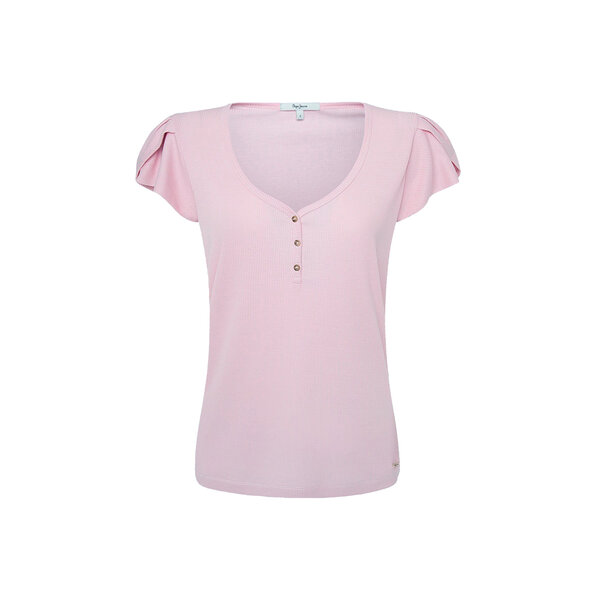 PEPE JEANS 'DORIS' RIBBED T-SHIRT ΓΥΝΑΙΚEIO PL504851-325