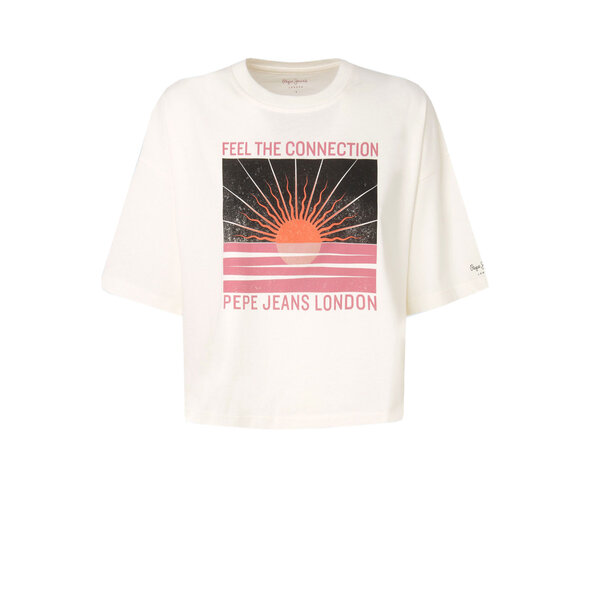 PEPE JEANS 'PATRICE' LOOSE FIT T-SHIRT ΓΥΝΑΙΚEIO PL504894-803