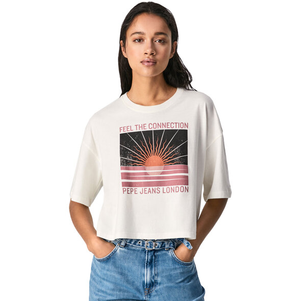 PEPE JEANS 'PATRICE' LOOSE FIT T-SHIRT ΓΥΝΑΙΚEIO PL504894-803