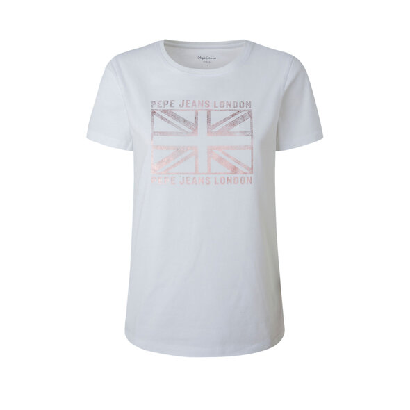 PEPE JEANS 'ZELDAS' ΜΠΛΟΥΖΑ ΓΥΝΑΙΚEIA ME FLAG PRINT PL505037-800