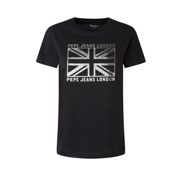 PEPE JEANS 'ZELDAS' ΜΠΛΟΥΖΑ ΓΥΝΑΙΚEIA ME FLAG PRINT PL505037-999