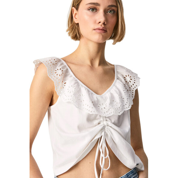 PEPE JEANS 'BUFFI' TOP ΓΥΝΑΙΚΕΙΟ ΜΕ ΒΟΛΑΝ PL505144-800