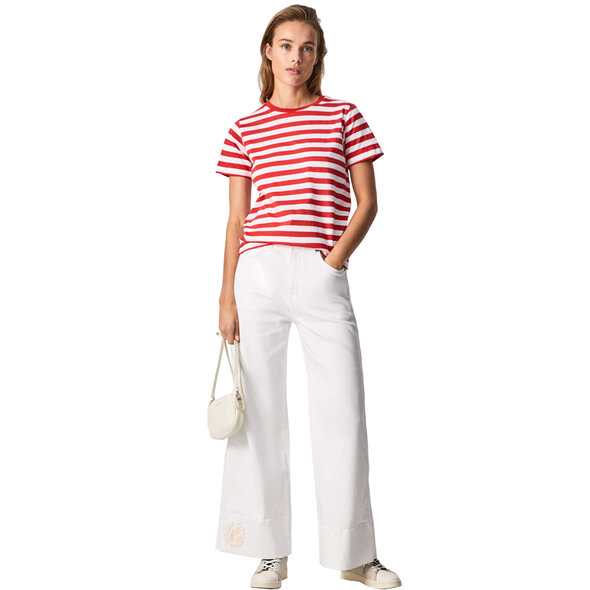 PEPE JEANS 'CARLA' ΡΙΓΕ ΜΠΛΟΥΖΑ ΓΥΝΑΙΚEIA PL505156-255