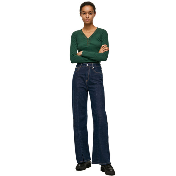 PEPE JEANS 'TIFFANI' RIB ΜΠΛΟΥΖΑ ΓΥΝΑΙΚEIA PL505346-682