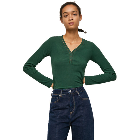 PEPE JEANS 'TIFFANI' RIB ΜΠΛΟΥΖΑ ΓΥΝΑΙΚEIA PL505346-682