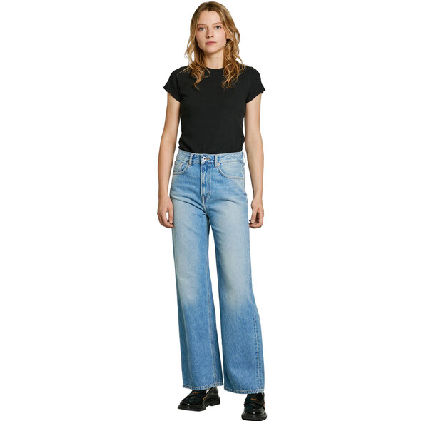 PEPE JEANS 'MERIDA' RIB ΜΠΛΟΥΖΑ ΓΥΝΑΙΚΕΙA PL506037-999
