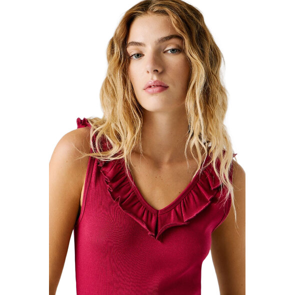 PEPE JEANS 'MILLIE' RIBBED TOP ΓΥΝΑΙΚΕΙΟ PL506050-398