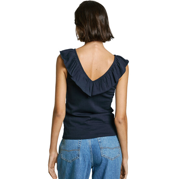 PEPE JEANS 'MILLIE' RIBBED TOP ΓΥΝΑΙΚΕΙΟ PL506050-594