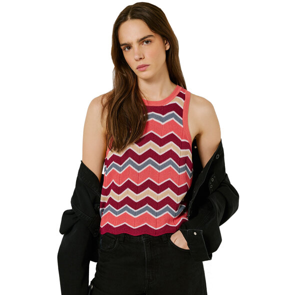 PEPE JEANS 'KASHA' ΠΛΕΚΤΟ TOP ΓΥΝΑΙΚΕΙΟ PL7000118-398