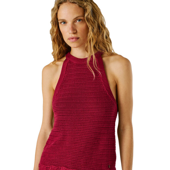 PEPE JEANS 'KINAH' ΠΛΕΚΤΟ TOP ΓΥΝΑΙΚΕΙΟ PL7000121-398