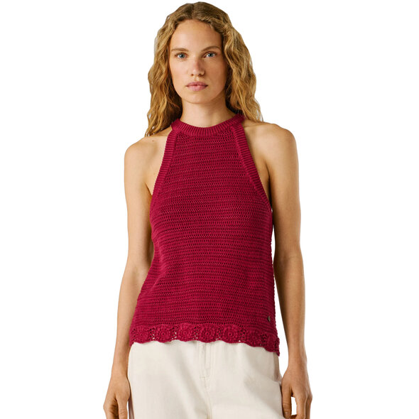 PEPE JEANS 'KINAH' ΠΛΕΚΤΟ TOP ΓΥΝΑΙΚΕΙΟ PL7000121-398