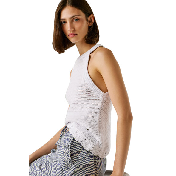 PEPE JEANS 'KINAH' ΠΛΕΚΤΟ TOP ΓΥΝΑΙΚΕΙΟ PL7000121-807