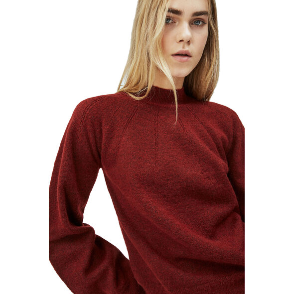 PEPE JEANS 'CLOTILDA'  ΠΛΕΚΤΟ ΓΥΝΑΙΚEIO ME PERKIN ΛΑΙΜΟ PL701641-295