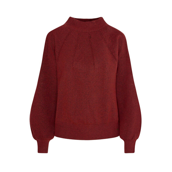 PEPE JEANS 'CLOTILDA'  ΠΛΕΚΤΟ ΓΥΝΑΙΚEIO ME PERKIN ΛΑΙΜΟ PL701641-295
