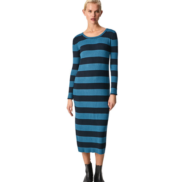 PEPE JEANS 'PAOLA' RIB ΠΛΕΚΤΟ ΦΟΡΕΜΑ ΓΥΝΑΙΚEIO PL701819-582