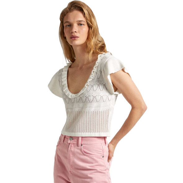 PEPE JEANS 'GOLDIE' ΠΛΕΚΤΟ TOP ΓΥΝΑΙΚΕΙΟ PL702144-808